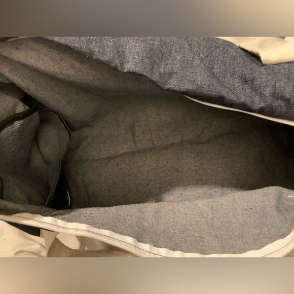 Private Party Will Workout For Cupcakes Denim Gym Bag Duffle Bag - Picture 3 of 7